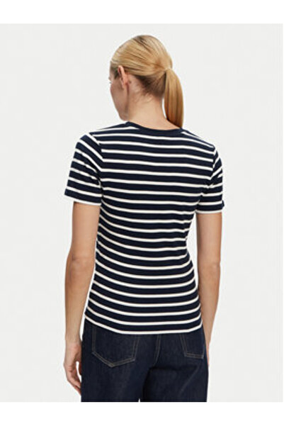 Tommy Hilfiger Γυναικείο T-Shirt WW0WW40587 Μπλε