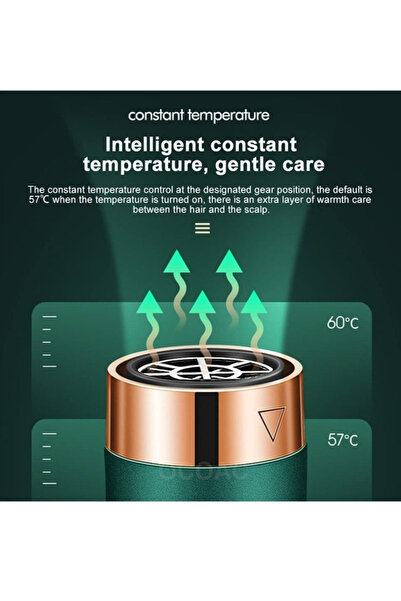 Generic Rotating 3‑in‑1 Hot‐Air Brush Dryer with Auto‑Curl & Volumizing Comb Styler