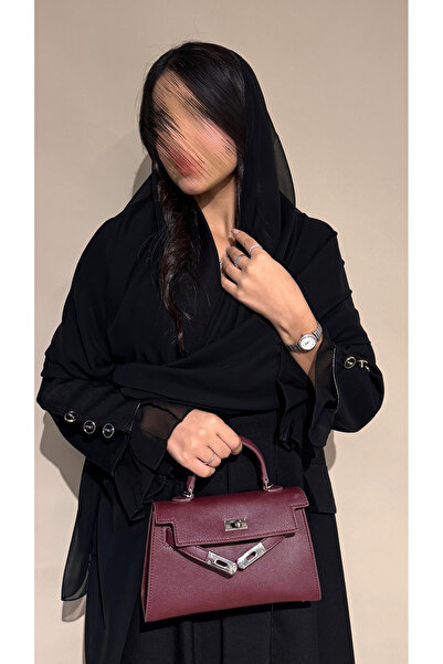 outline Chiffon sleeve abaya
