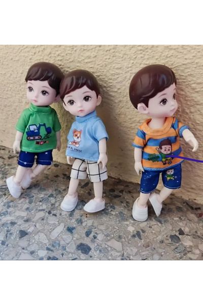 La Petite Boheme Minyatür Evlerle Uyumku Oyuncak Bebek (16cm boy)