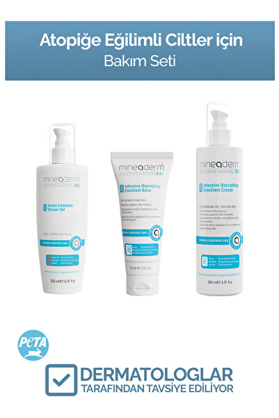 mineaderm Atopiğe Eğilimli Ciltler İçin Bakım Seti