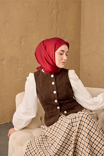 Silk Home Sura Silk Scarf 11416-S14 Red