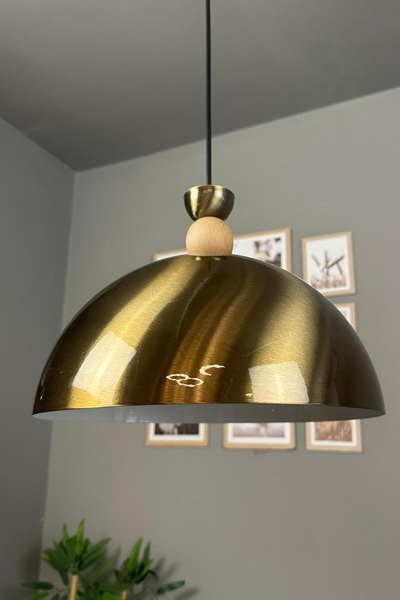 Bamyum Yimpi Eskitme Avize Tekli Sarkıt Salon Kuaför Cafe Dekoratif Aydınlatma Pastane