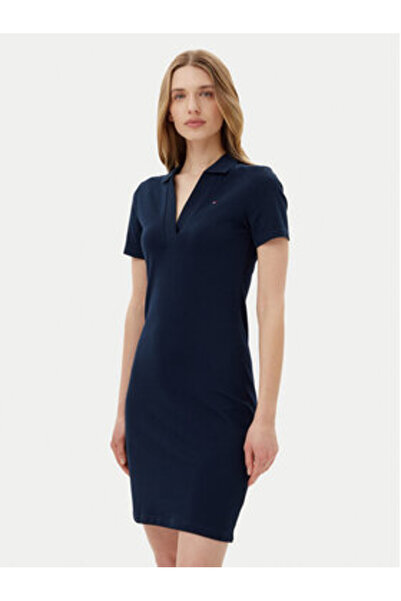 Tommy Hilfiger Γυναικείο καθημερινό φόρεμα WW0WW42567 Πολύχρωμο