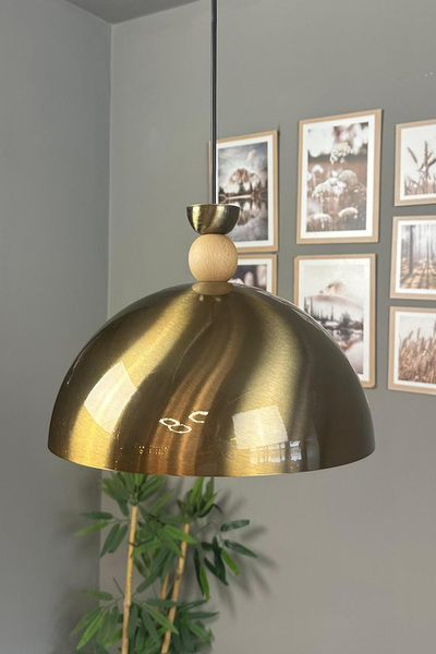 Bamyum Yimpi Eskitme Avize Tekli Sarkıt Salon Kuaför Cafe Dekoratif Aydınlatma Pastane