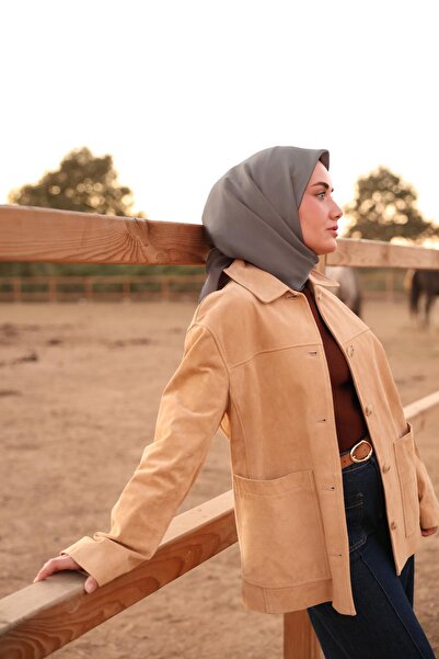 Silk Home Sura Silk Scarf 11416-S11 Smoke