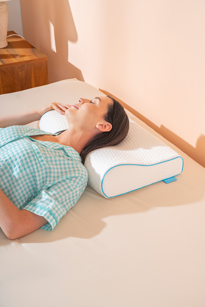 Softlife Orthopedic Visco Pillow with Neck Support 56X36X11/7 cm