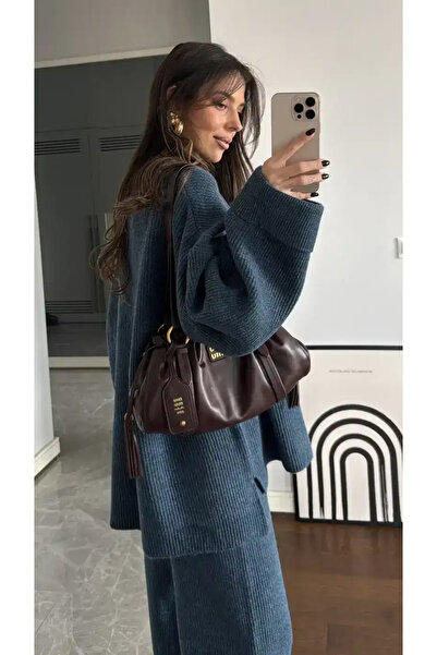 My Blog Синій трикотажний комплект з Селаніки - 4587