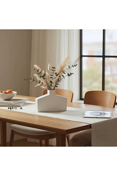 Casco مزهرية ديكورية مستطيلة منخفضة