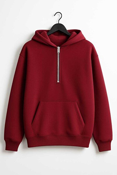 MOONBULL Unisex Hooded Zip-Up Sweatshirt