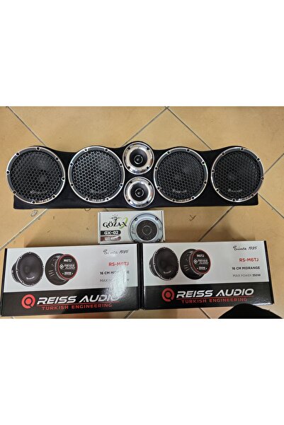 AKGÖZ SOUND YENİ PAKET SES SİSTEMİ 2 TAKIM RE 16 CM 150 RMS 1 TAKIM GÖZA-X 10 CM DOM TİZ ÜNİVERSAL PANDİZOT