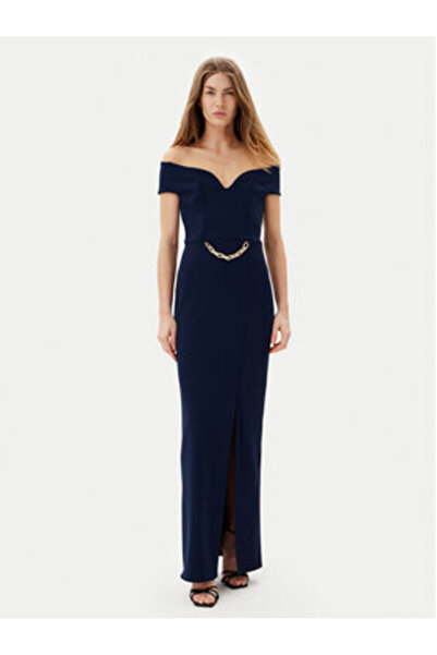 RINASCIMENTO Γυναικείο βραδινό φόρεμα μπλε RINASCIMENTO-CFC0123610003 B041 BLU