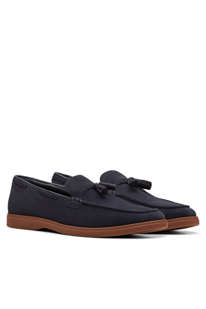 CLARKS Ανδρικά Μοκασίνια μπλε CLARKS-26180334 040 ΜΠΛΕ ΣΟΥΕΝΤ