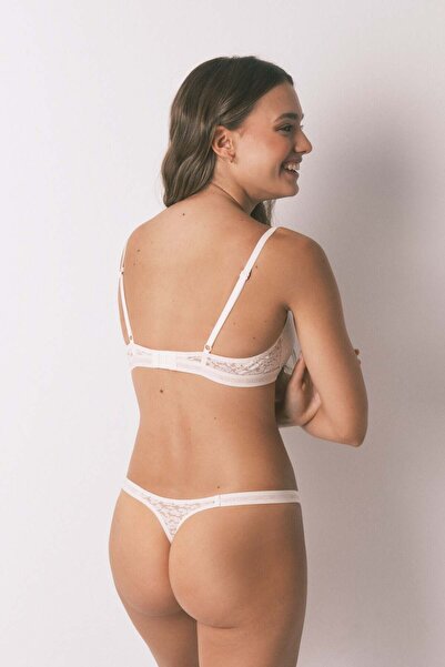 Women'secret Lace animal print lace thong