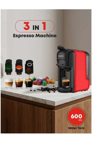 Tornado 3 in 1 Multifunction Espresso Coffee Automatic Machine