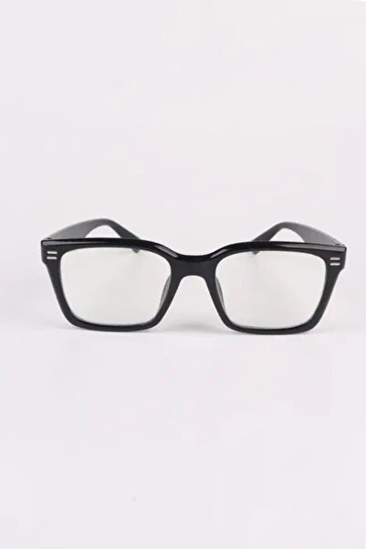 MACERATİ Lina Unisex Black Framed Square Blue Block Blue Light Filtered Screen Glasses
