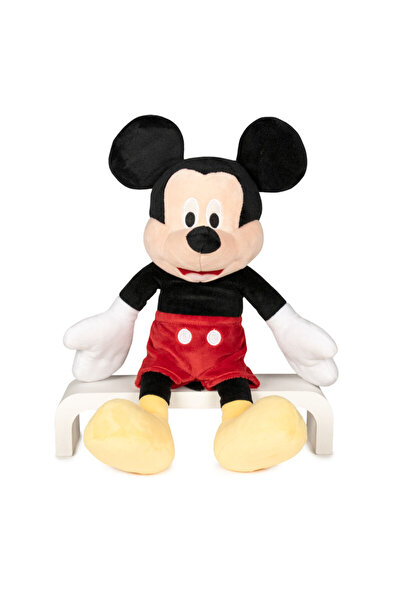 LUDIRO Jucarie de Plus Disney Mickey Mouse 50 Cm, Originala, Moale si Sigura pentru Copii