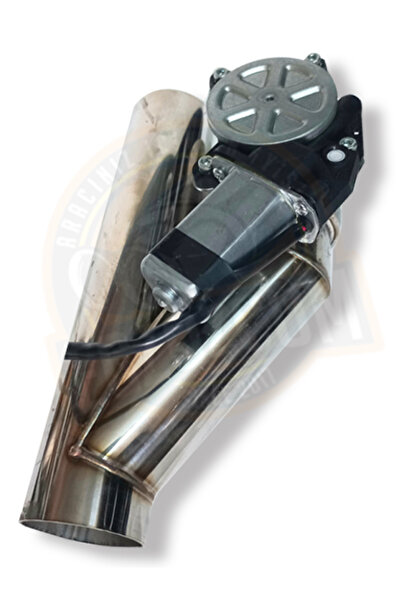 EGZOZCUM 60 mm. Kumandalı motorlu Paslanmaz Krom pantolon jikle orta cutout warex