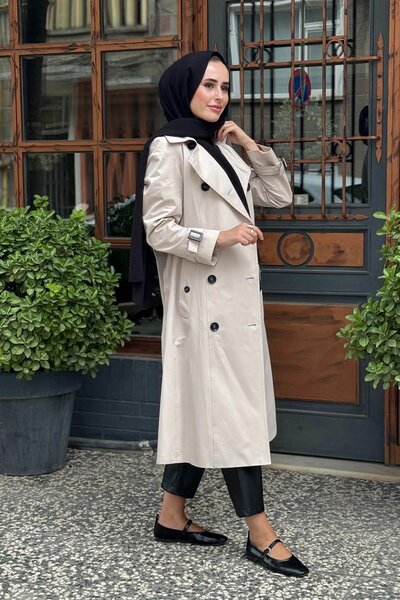 SEÇİL Trençkot 10002522110006 Bej