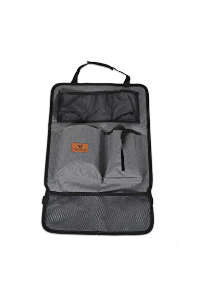 Cangaroo Protectie spatar si organizator auto pentru copii Grey,Model univers...