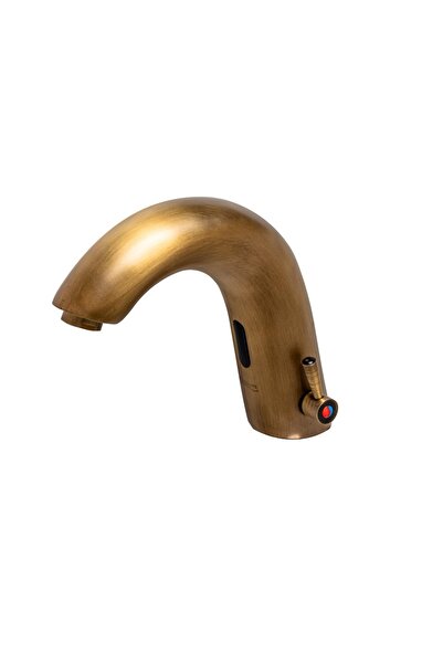 Trendy's Μπαταρία νιπτήρα με ενσωματωμένο αισθητήρα ανάμειξης, αντίκα μπρούντζος