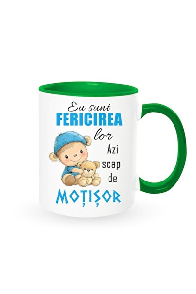 OEM Cană personalizată cu mesajul: „Sunt fericirea lor, astăzi scap de motizo...