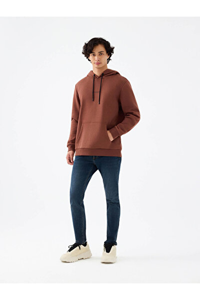 Loft Regular Fit Brown Men's Sweatshirt Lf2034269