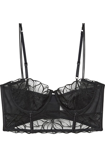 Calvin Klein Siyah Kadın Unlined Balconette
