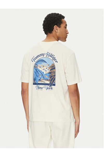 Tommy Hilfiger Ανδρικό T-Shirt MW0MW38643 Πολύχρωμο