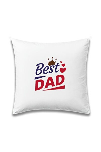 OEM Pernă personalizată cu mesajul „Cel mai bun tată din toate timpurile”, de...