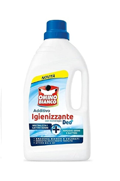 Omino Bianco Aditiv lichid igienizant pentru rufe albe si colorate Igienizzante 900ml