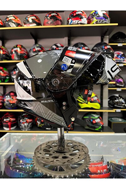 MT Helmets Genesis SV Atempo B2 Parlak Çene Açılır Kask