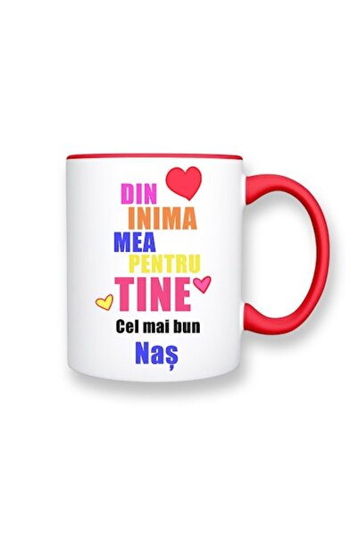 OEM Cană personalizată pentru Nas cu mesajul: „Din inimă pentru tine, cel mai...