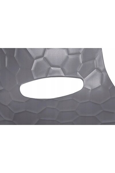 jumi Scandinavian style chair, PP, wood, max 100 kg, gray, 45x55x78 cm, Lars