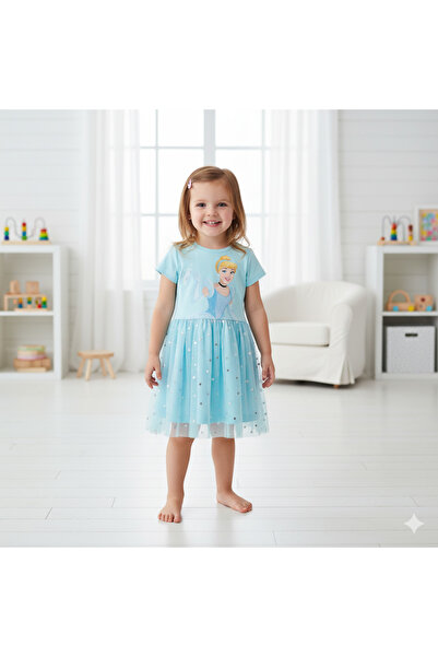 DİSNEY PRİNCESS PRINCESS SOFIA - GIRL'S TULLE DRESS 100% COTTON | MESH 100% POLYESTER|