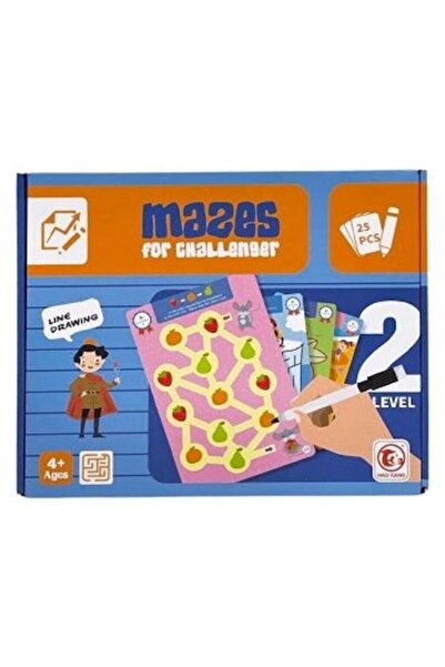 Toy Toy Toy Fișe educative cu labirinturi – 26 de fișe pentru dezvoltarea logicii, 19 x 13 cm