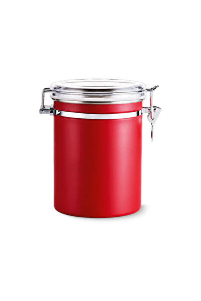 Tchibo Stainless Steel Coffee Container Red 500 Gr 632940