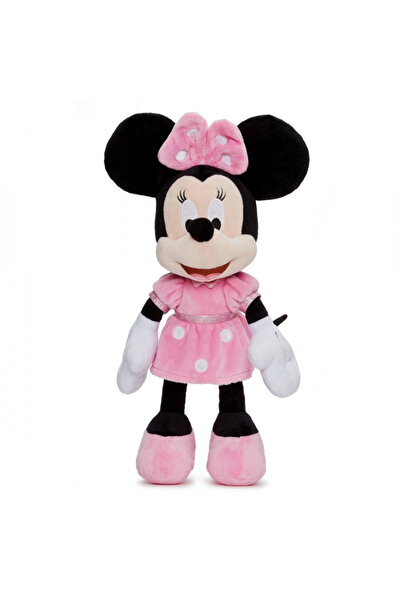 LUDIRO Jucarie de Plus Disney Minnie Mouse 38 Cm, Originala, Moale si Sigura pentru Copii