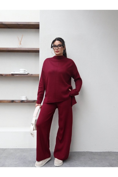 ESRAHELVACI Half Turtleneck Knitwear Set