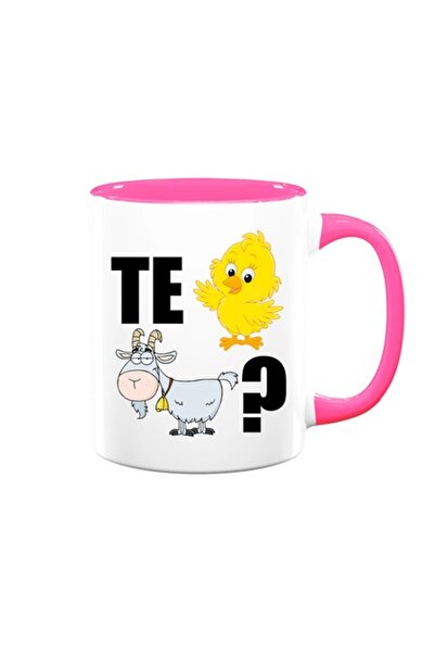 OEM Cană personalizată cu mesaj amuzant: „Te pui capra?”, Betaprint, albă cu ...