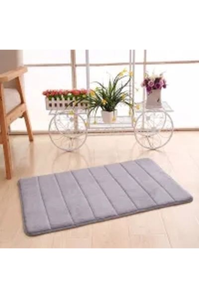 CHOOSEAX COVORAS DE BAIE CU MEMORIE 80 X 50cm-GRI