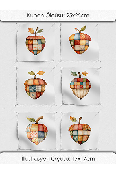 FabricMarket Patchwork Kumaş Seti – Dikiş ve Hobi İçin %100 Pamuk Desenli Kumaş Kuponları