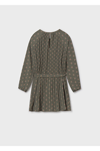 MAYORAL 7914-41 KIZ ÇOCUK YEŞİL ELBİSE