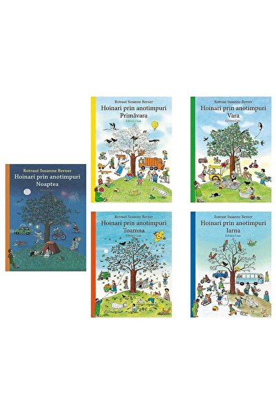 Editura Casa Set of 5 books: WALKING THROUGH THE SEASONS