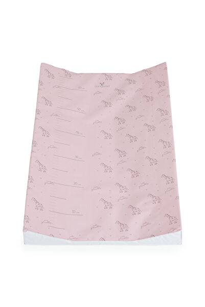 Cangaroo Saltea de infasat moale Pink Giraffe 44x67 cm cu Suprafata impermeab...