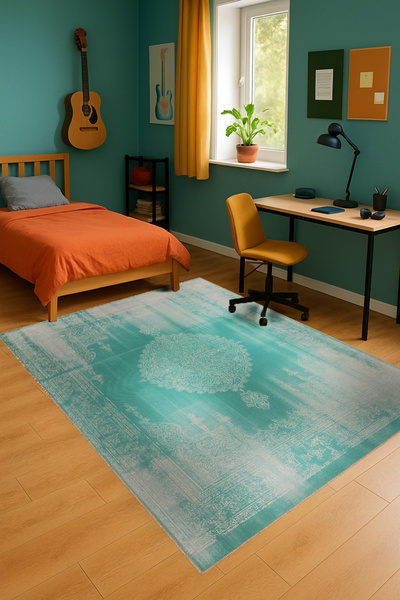 Rugs Modern Halı MOSSO Κλασικό Ανατολίτικο Παραδοσιακό Υφαντό Χαλί με Σχέδια,...