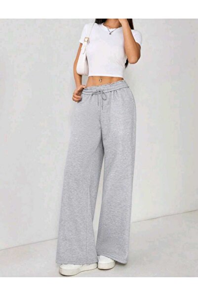 CANDERO Γυναικεία γκρι φαρδιά αθλητικά ρούχα μεγάλου μεγέθους, υψηλής ποιότητ...