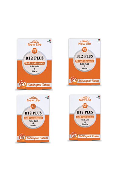 New Life B12 Plus 60 Tablets 4 Pieces