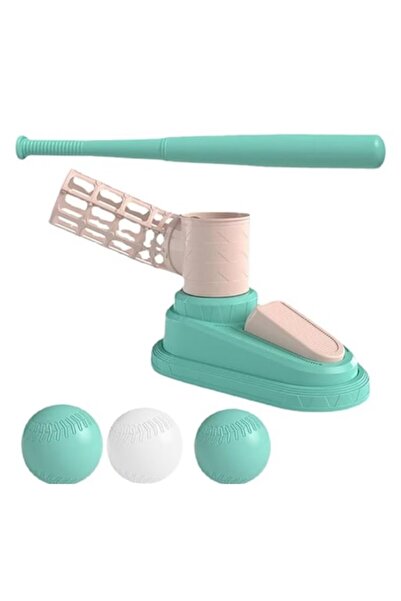 Toy Toy Toy Antrenor automat pentru aruncarea mingii de baseball – turcoaz și...