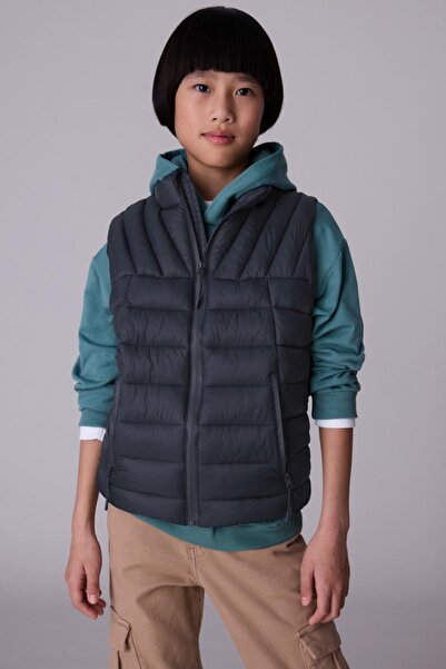 MAYORAL Boy's 8-18 Years Padded Vest Navy Blue